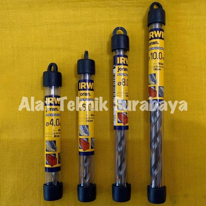 BOR BETON IRWIN 10 ; 12 ; 14 ; 17 MM / MATA BOR TEMBOK / MASONARY DRIL