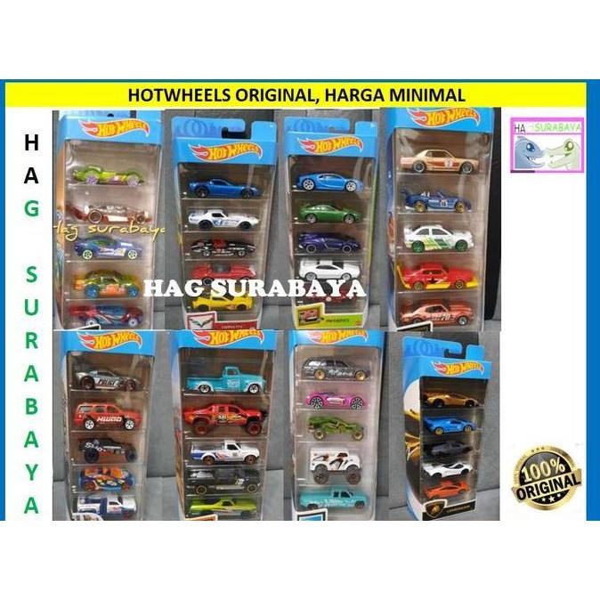 Hotwheels Hotwheel car 5 Gift Pack cars