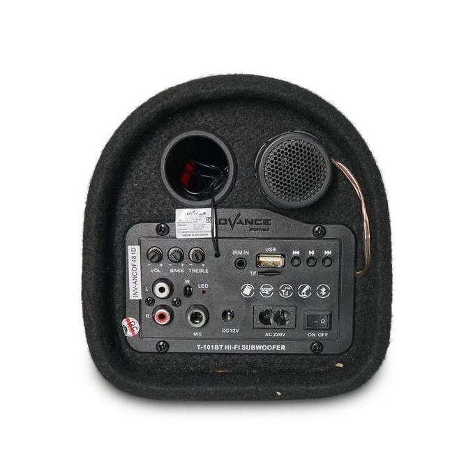 Speaker Bluetooth Aktif Portable Advance T-101BT Subwoofer Karaoke Radio / speaker advance karpet t1