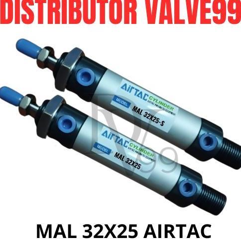 Murah Cylinder Pneumatic Airtac Mal 32 X 25
