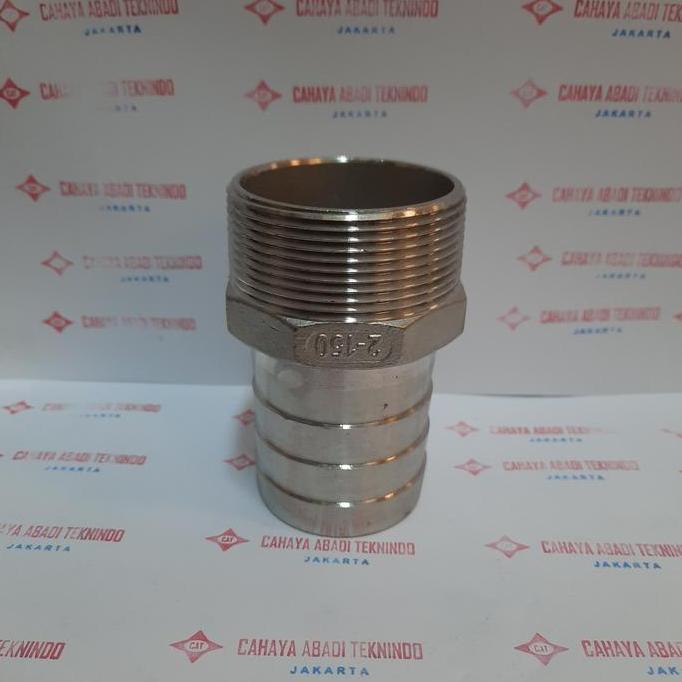 Hose neple stainless 2"(inch) Hose nepel