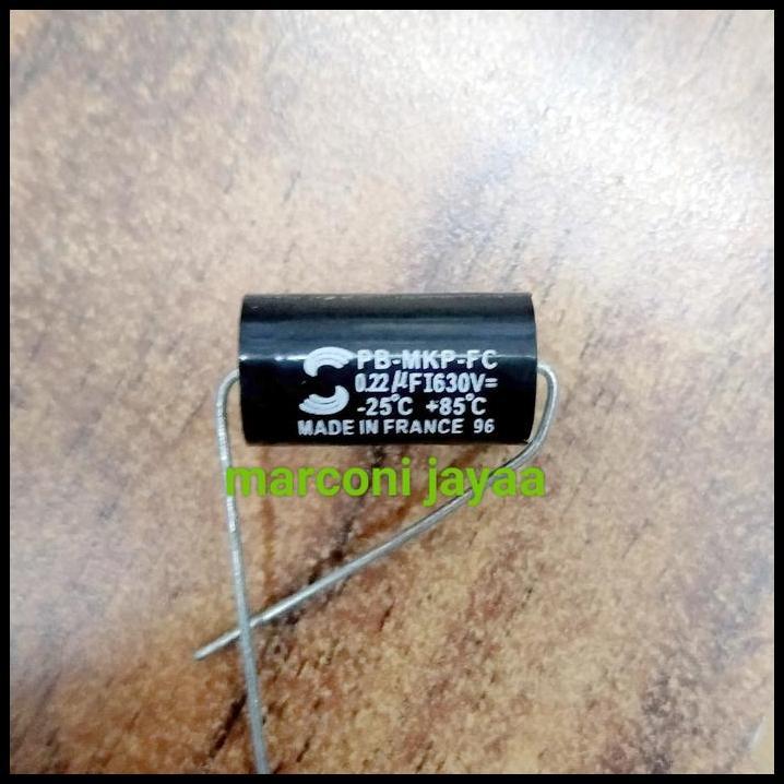 GRATIS ONGKIR KAPASITOR MKP AXIAL 0,22UF 630V SOLUN