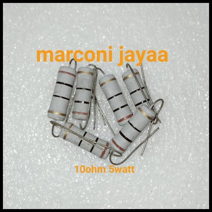 GRATIS ONGKIR RESISTOR 10OHM 5WATT WW 