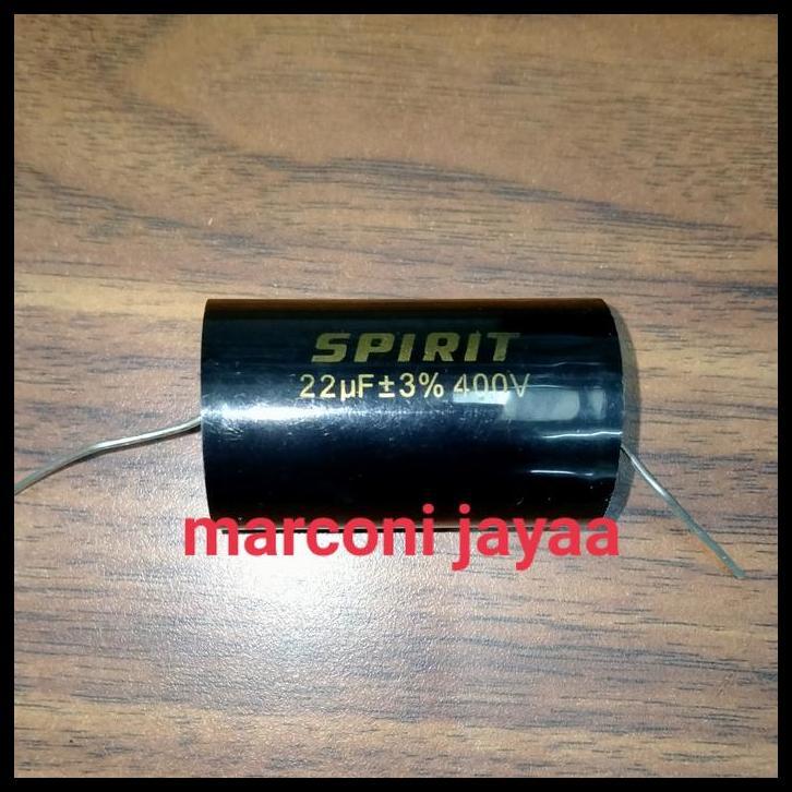 TERBARU KAPASITOR AXIAL 22UF 400VOLT SPIRIT