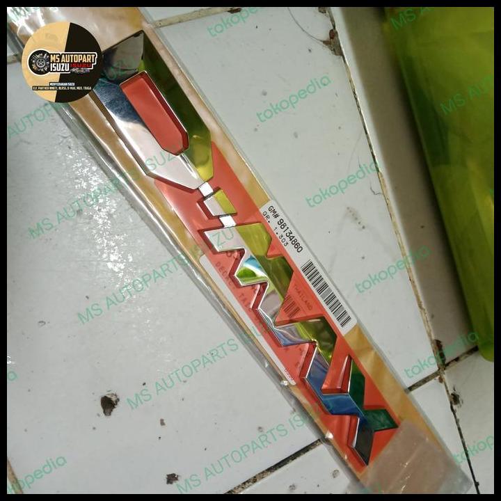 GRATIS ONGKIR DECAL EMBLEM DMAX ISUZU DMAX ORIGINAL GENUINE PART 