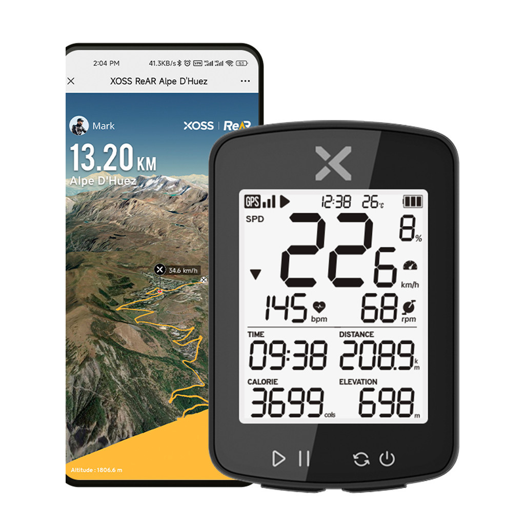 XOSS G2 Plus Bike Computer ANT+ Cadence Speed Wireless GPS Cycling Speedometer GPS Bike MTB Waterpro