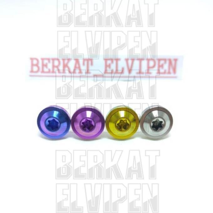 Bestone- Baut Titanium Cover Air Duct Keongan Beat Scoopy Spacy Vario 125/150