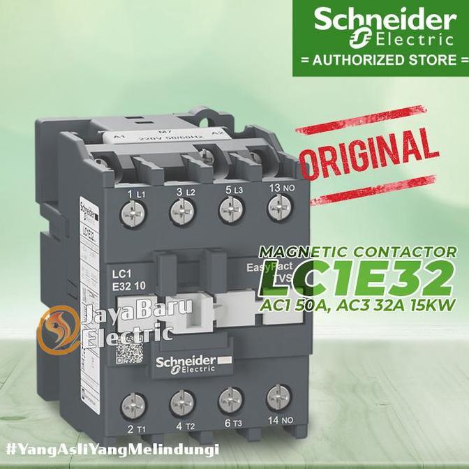 SCHNEIDER Kontaktor Contactor LC1E32 LC1E3201 LC1E3210 LC1E3210B7 LC1E3210E7 LC1E3210F7 LC1E3210M7 L