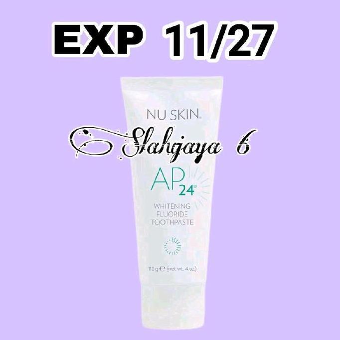 AP24 Whitening Flouride Toothpaste - Odol AP24 Pasta Gigi AP24 - Memutihkan, Menghempaskan Plak sert