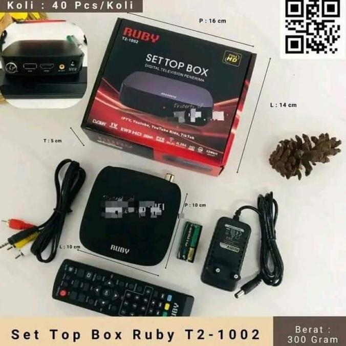 Bestone- Set Top Box Ruby-Set Top Box Ruby bukan Luby-Set top box adaptor-Set