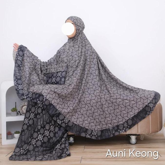 MUKENA RAYON WHITE BATIK LUSITA JUMBOy Setelan Atasan & Bawahan Bali Katun Muslim Panjang Nyaman Baw