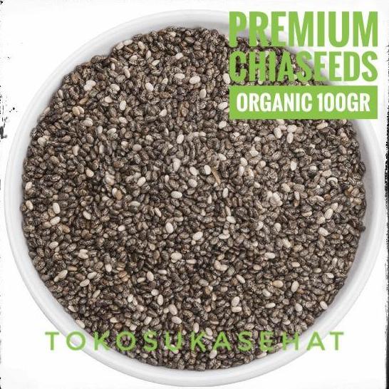 Wenakl- Chiaseed Premium Organic -100Gr ( Chia Seed - Chia Seeds - Ciaseeds )