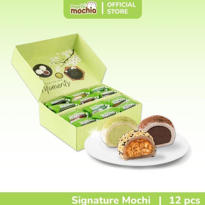 Tetsin Mochi Mochio - Mochi Tradisional 12 pcs