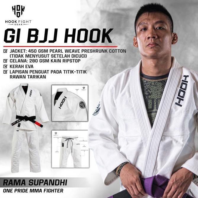 Gi Jiujitsu Hook Fight Gear, BJJ GI Hook, Jiujitsu Gi, Gi BJJ Hook