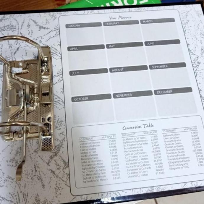 Organix- Ordner Kwitansi A5 /Ring Binder / Odner Kecil