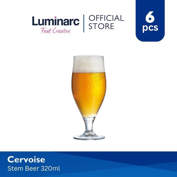 Luminarc Gelas Cervoise - Stem Beer 320 ml - 6 pcs