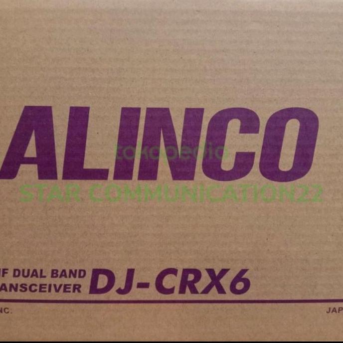 TERBARU Alinco DJ-CRX6 HT Alinco CRX 6 Garansi Resmi