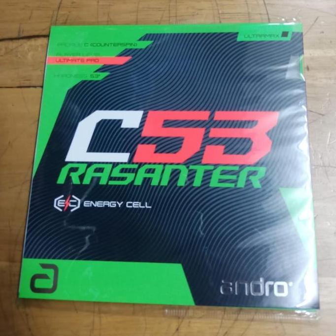 TERLARIS KARET TENIS MEJA NEW ANDRO RASANTER C53 ORIGINAL
