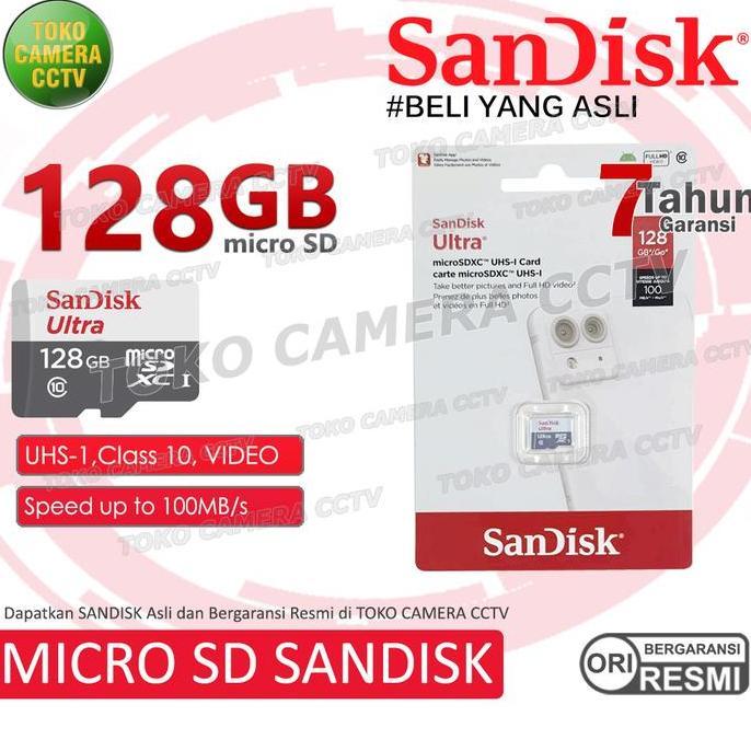 SanDisk MicroSD 128GB / SD Card 128GB SanDisk