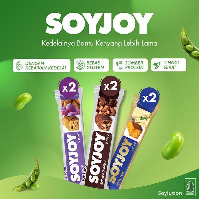 SOYJOY Snack Bar Kedelai Mix Variant - 6 Bar