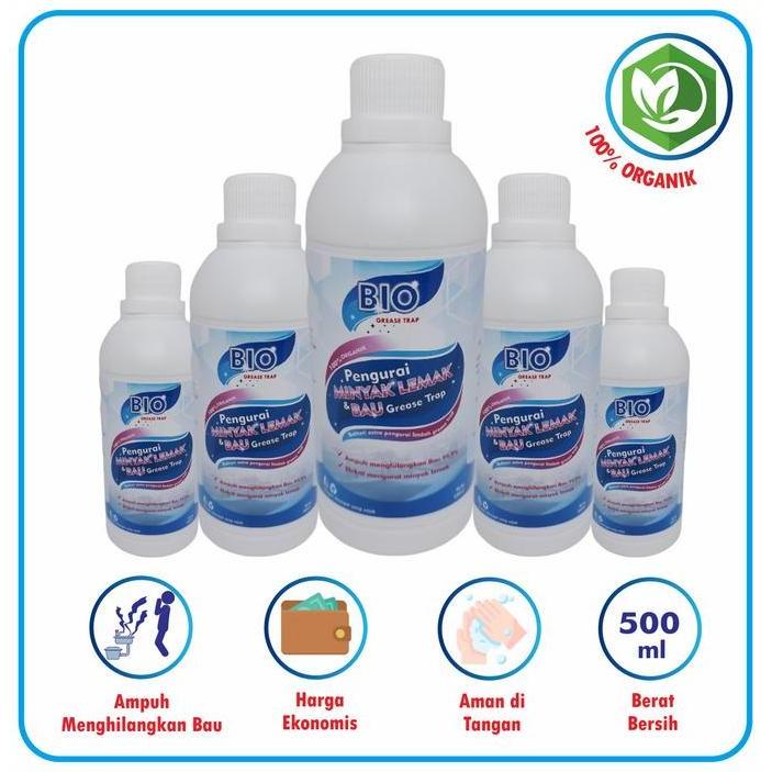 Langsungaja- Bakteri Pengurai Limbah Lemak Dapur / Pengurai Lemak Grease Trap 500Ml