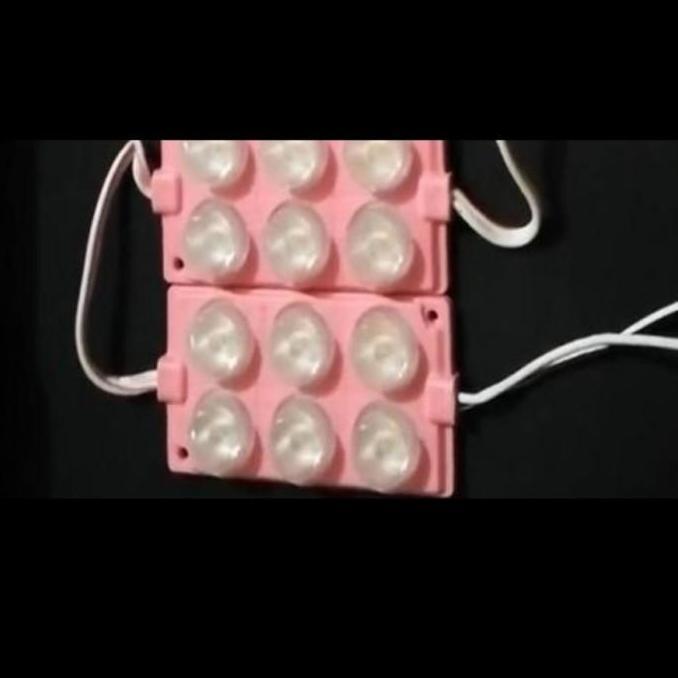 LED Modul 3030 RGB PINK 24V 6W Mata Besar 6LED 6 Watt SMD 7540 Jumbo