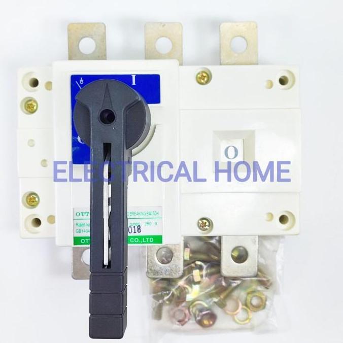 LBS/Load Break Switch/Ohm Saklar 3P 250A(I-0) OTTO.