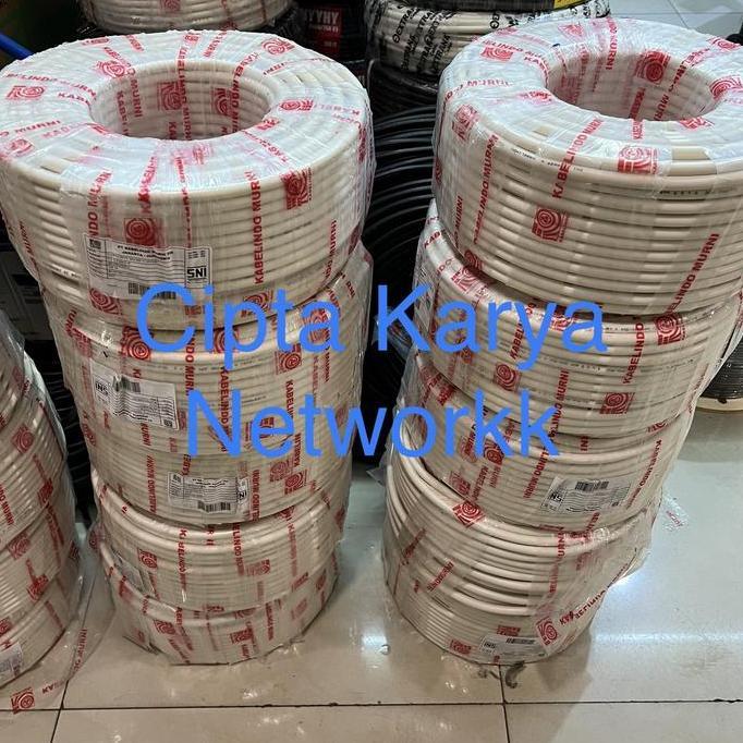 Promo Nym 3x2.5 mm Kabelindo 100m Putih Engkel / NYM 3x2,5 Kabelindo Diskon