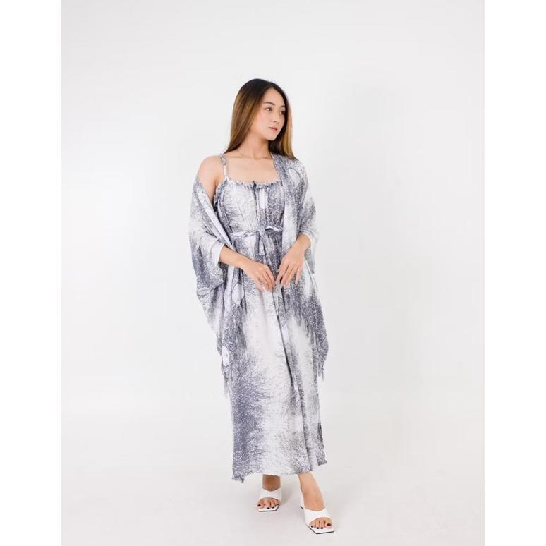 DISKON DRESS BECCA/ LONG DRESS BECCA