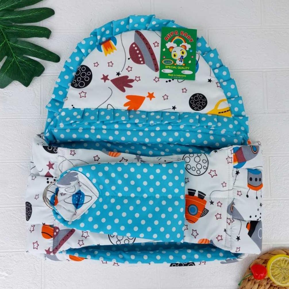 BEST SALE TERBARU Gendongan bayi Samping Motif Aupa Baby