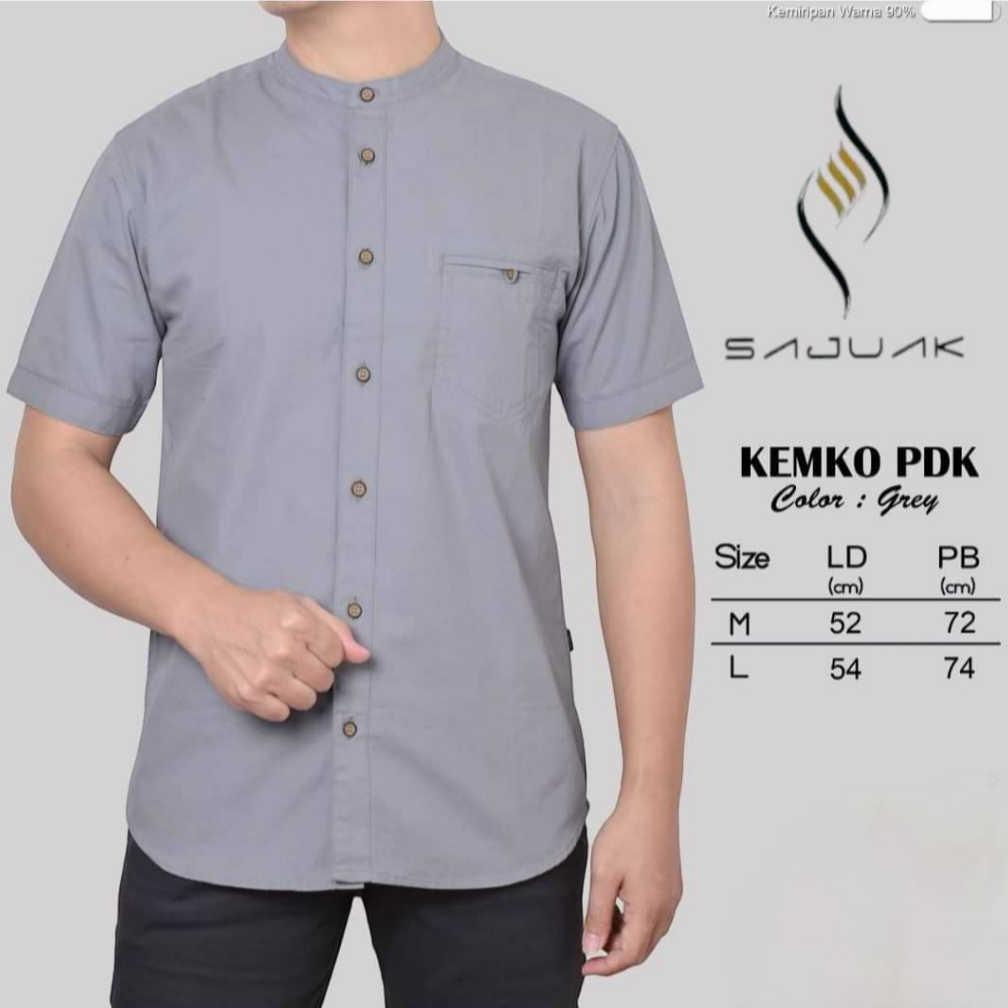 PREMIUM (SAJUAK PREMIUM) Baju Koko Pria Lengan Pendek || Kemeja Koko Pendek || Baju Koko Pria  || Ba