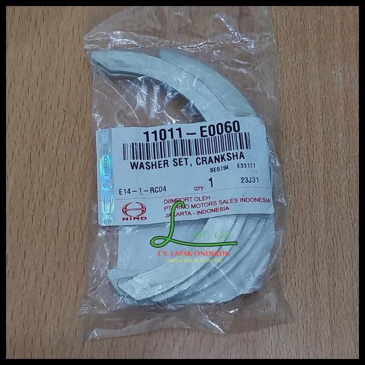 TERMURAH METAL BULAN WASHER THRUST JO5E JO8E KOBELCO SK200-8 HINO LOHAN FM260JD FG235JD 11011-E0060