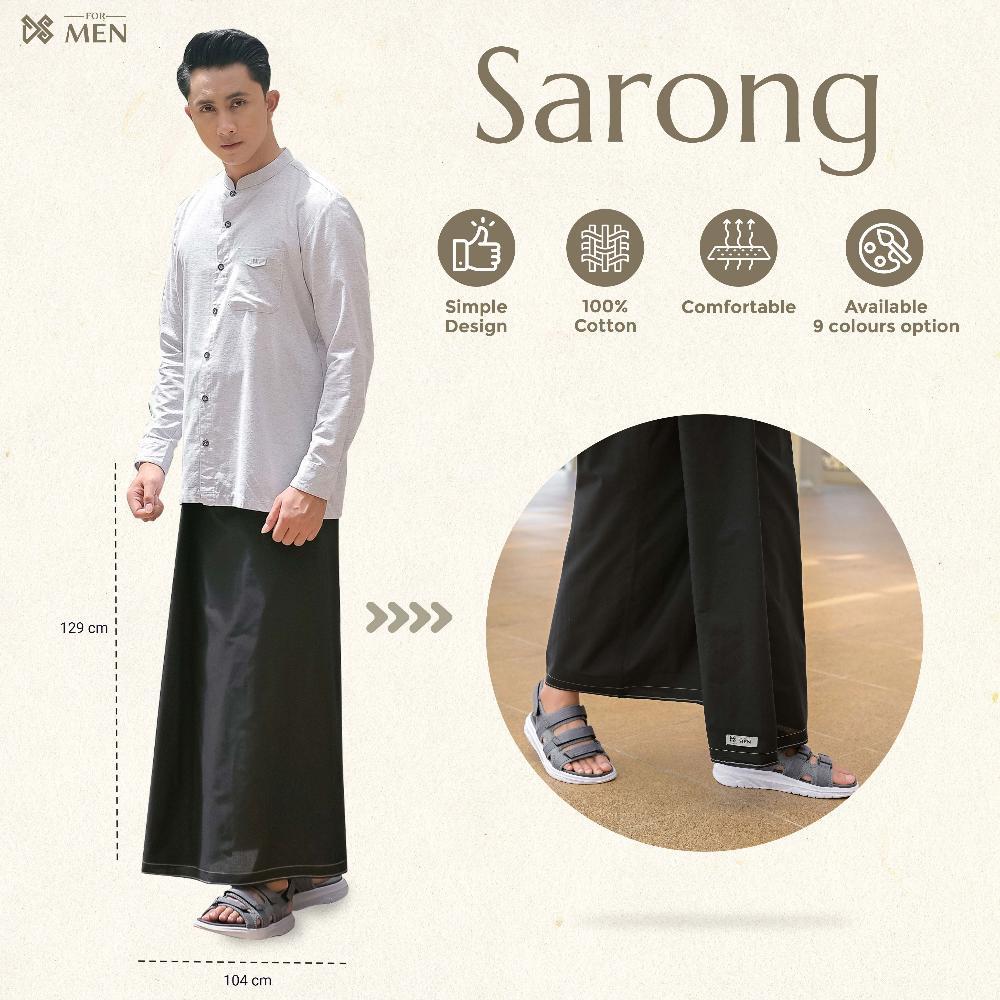 New Deals Ds Modest - Sarung Katun Polos - Ds Men