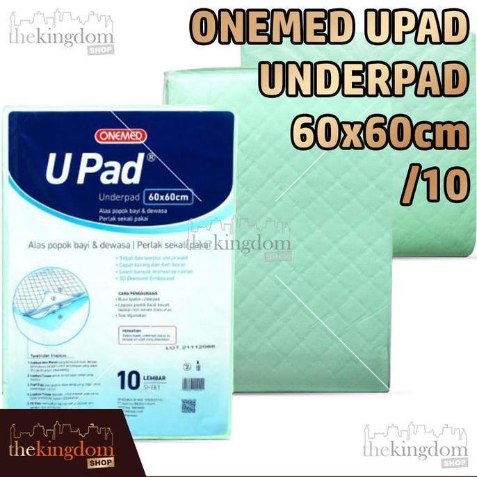 CARMANELO Onemed UPad Underpad 60x60 Perlak UPad Alas Popok Bayi Dewasa