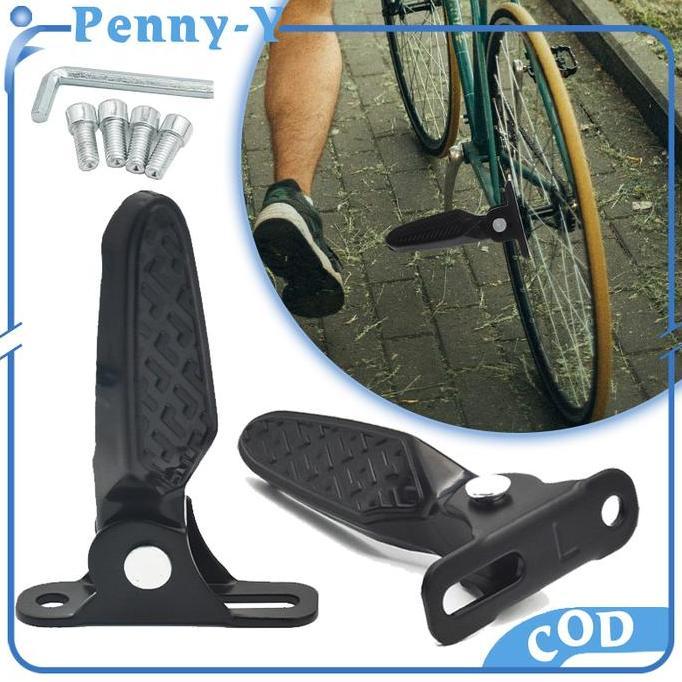 2pcs Pedal Sepeda Elektrik Universal Foot Step Sepeda Depan Lipat