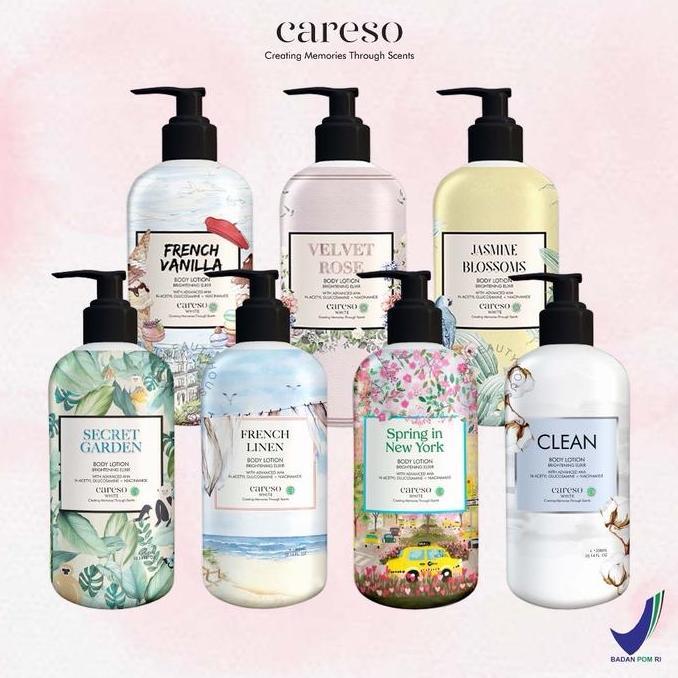 Careso BODY LOTION 300ml Brightening Body Lotion Fragrance lotion CARESO careso 300 ml all varian BE