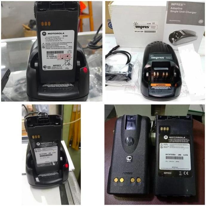 PAKET CHARGER HT MOTOROLA XTS2500 XTS 2500 PLUS BATREI MOTOROLA XTS2500
