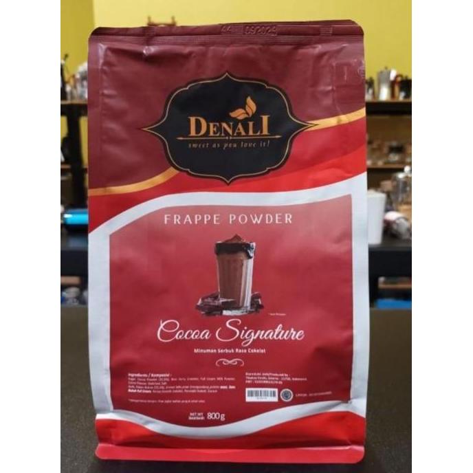 :::::::] Denali Powder Cocoa Signature 800 gr Bubuk Perasa Coklat untuk minuman