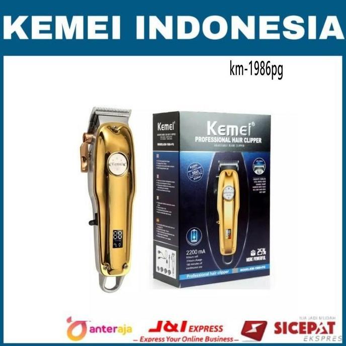Gogogo- Kemei Km 1986 Premium Alat Mesin Cukur Rambut Kemei Km-1986