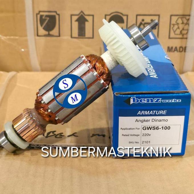 Ironday- Armature Bosch Gws060 Gws 0-60 Angker Gerinda Bosch Gws 060 Benz