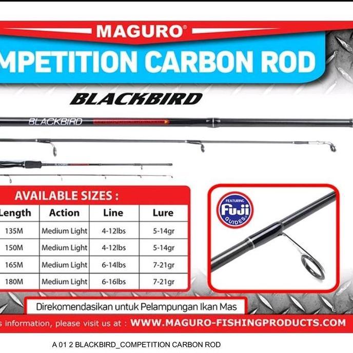 Joran Maguro Black Bird 165 & 180