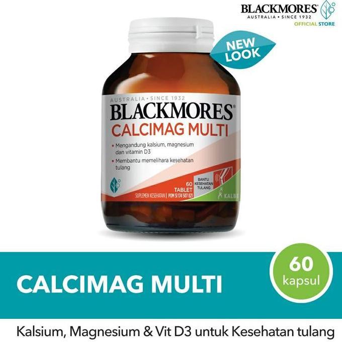 Blackmores calcimag multi 60 - kalsium / calcium magnesium zinc