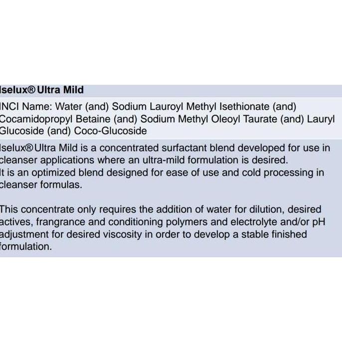 Yoiyouu- Iselux Ultra Mild 50 Ml / Surfactant / Liquid