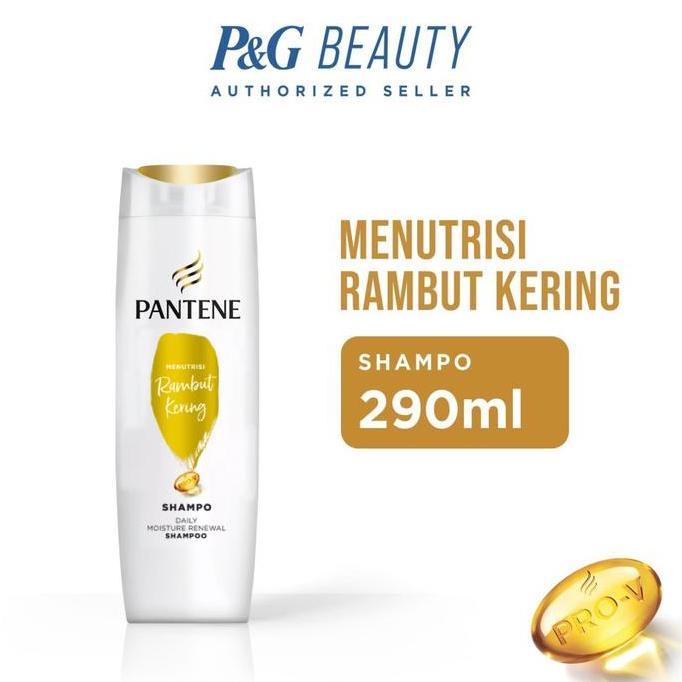 Styling- Pantene Shampoo Daily Mositure Menutrisi Rambut Kering 290 Ml