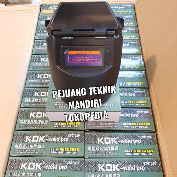 TOPENG LAS OTOMATIS KDK / KEDOK LAS AUTO KDK / HELM LAS OTOMATIS KDK