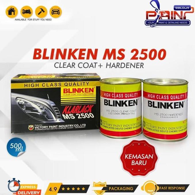 Cat- Clear Coat / Clear / Pernis Blinken Ms 2500 0.5 Lt