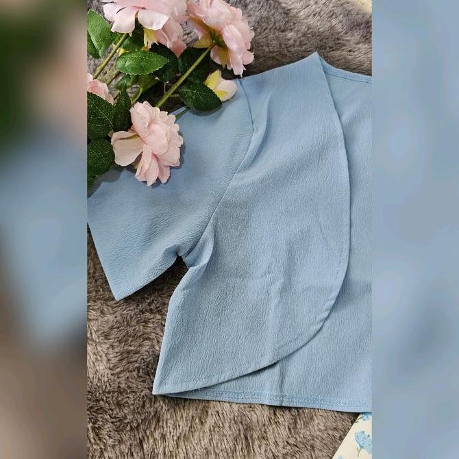 Promo MissMoka Clara Set Midi Dress + Outer Gaya Musim Panas Korea Dress Pantai Floral Bunga bunga D