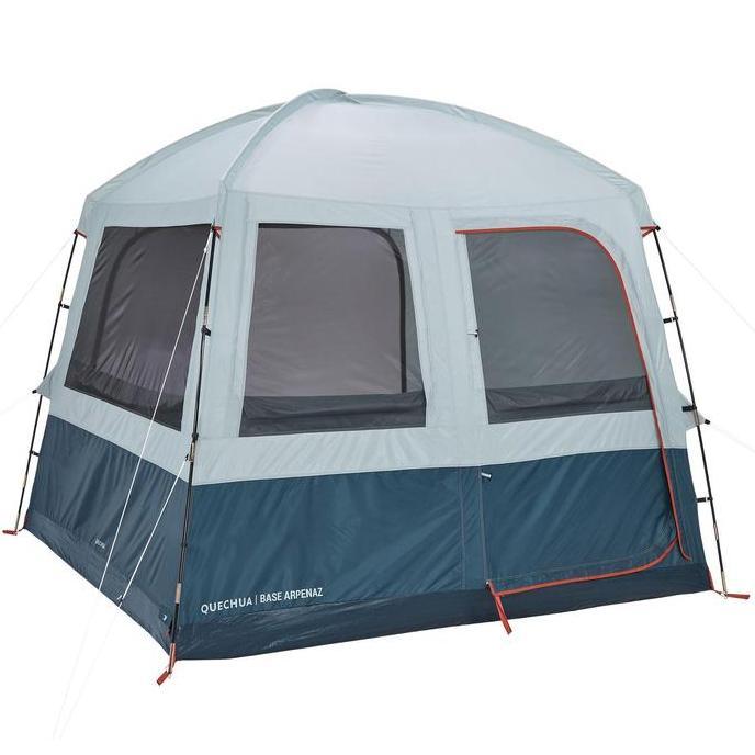 Terlaris Decathlon Quechua Tenda Camping Arpenaz Base - 6 Orang - 8648391