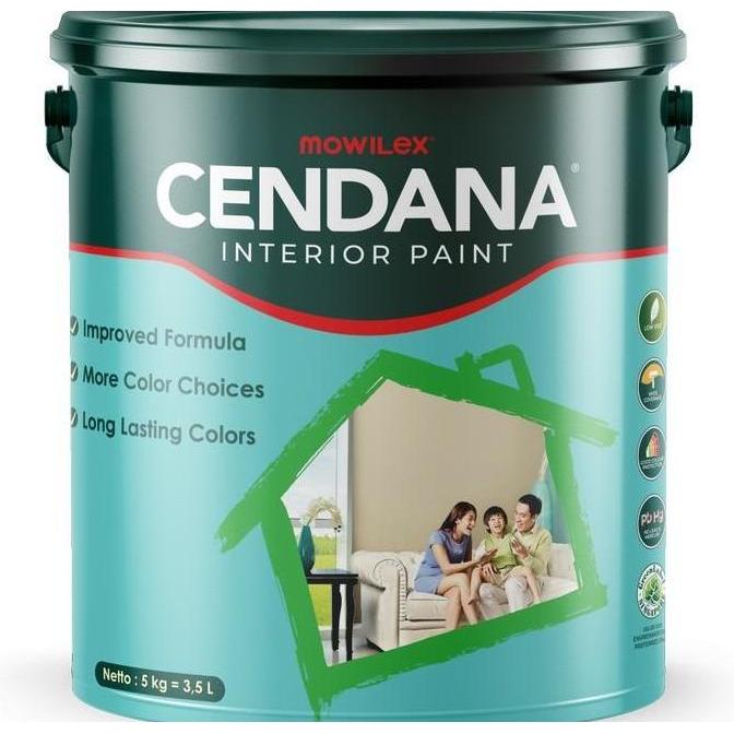 Cat- Cat Mowilex Cendana 5Kg / Putih / Gentle White Dan Warna