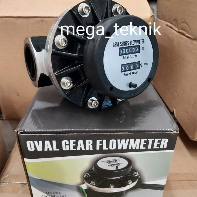 Irontime- Flow Meter Ogm 2 Inch Meteran Solar Flow Meter Solar Minyak Analog